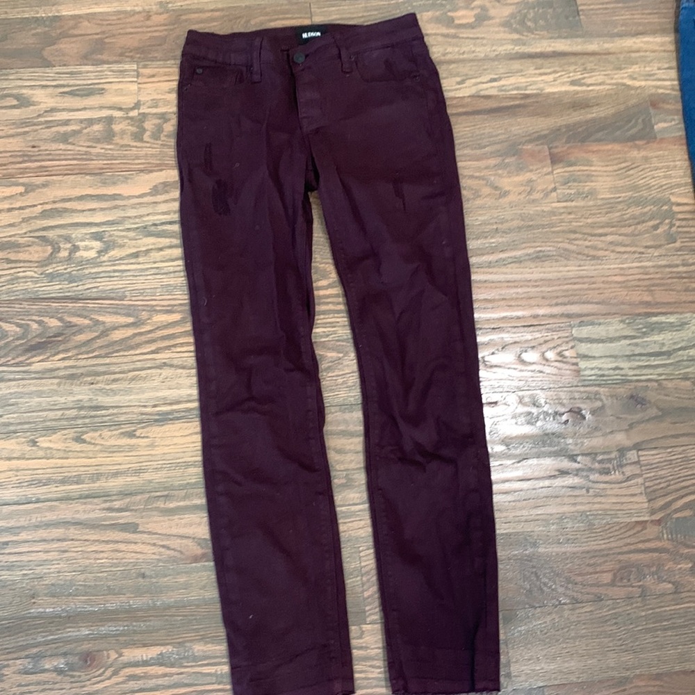 Hudson deep purple jeans for girl size 14